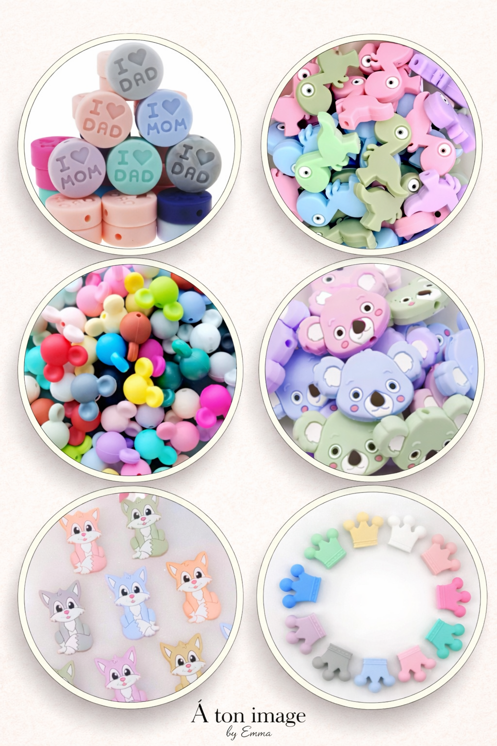 L'Attache-tétine Personnalisable - Créez la vôtre