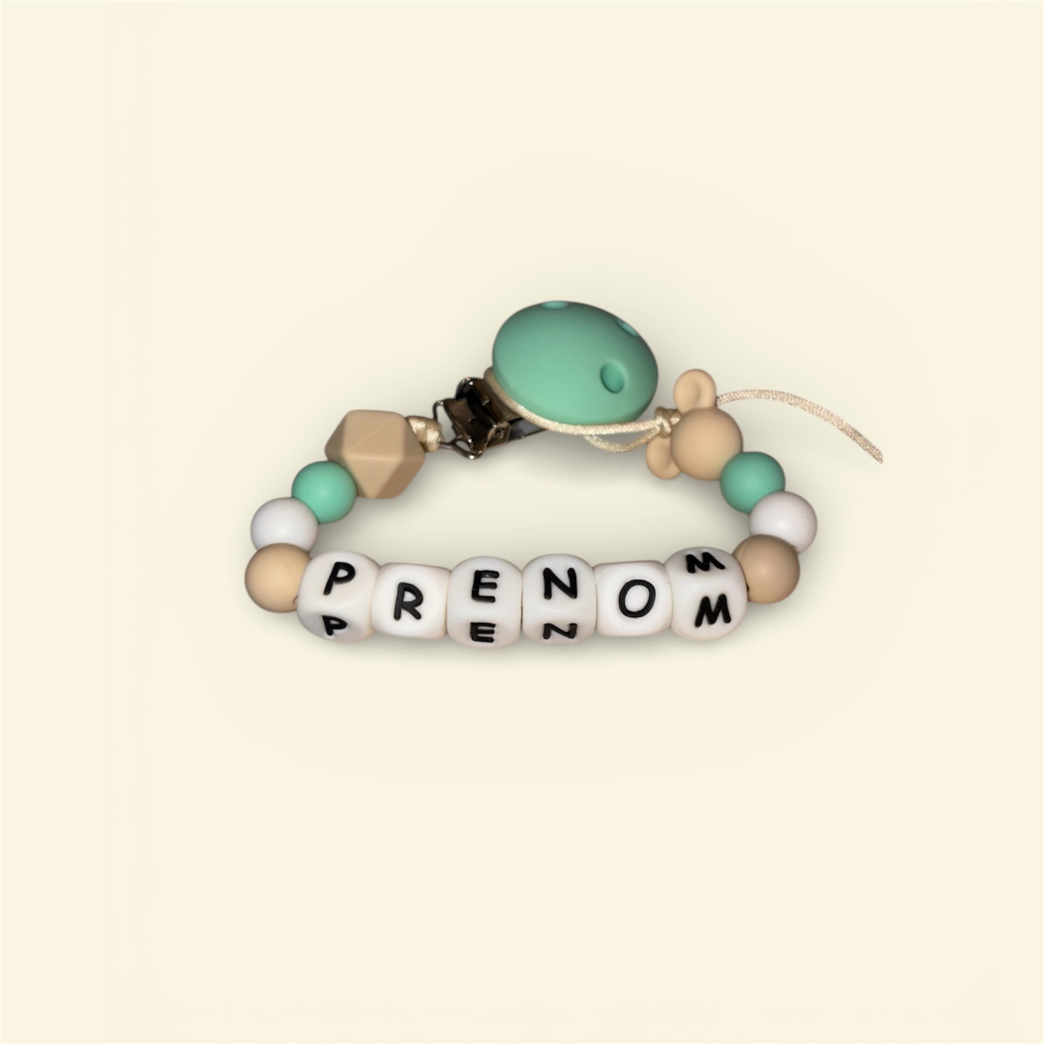 Attache Tétine Nature & Menthe